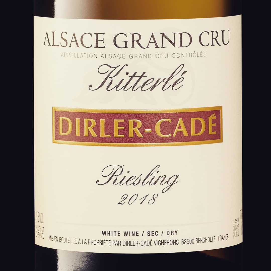 Alsace Grand Cru Kitterle Riesling 2018 - Dirler Cadé